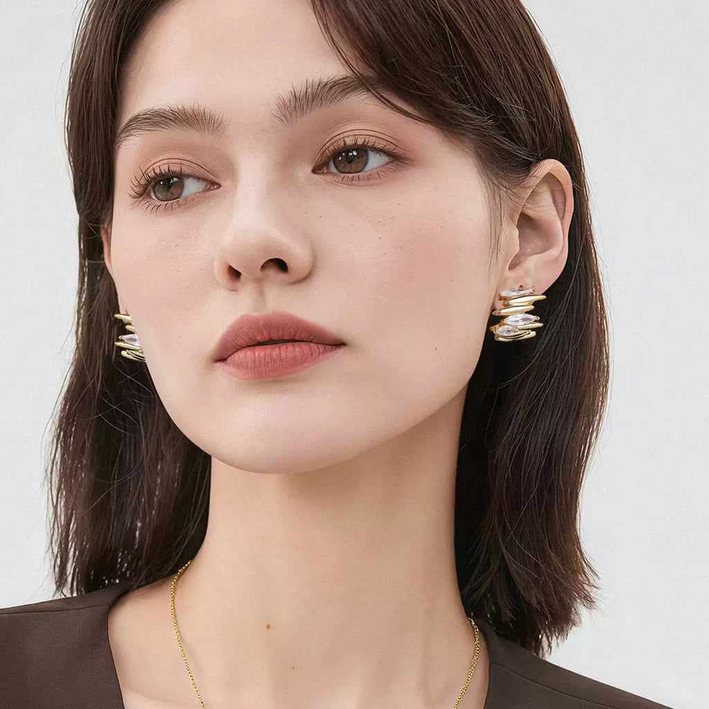 Earrings Violette