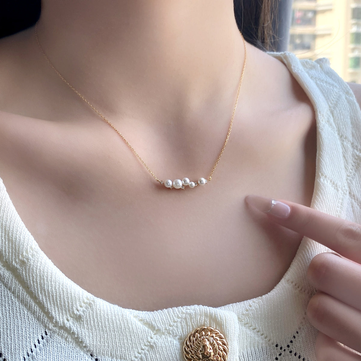 Necklace Françoise by Juliette Beaumont