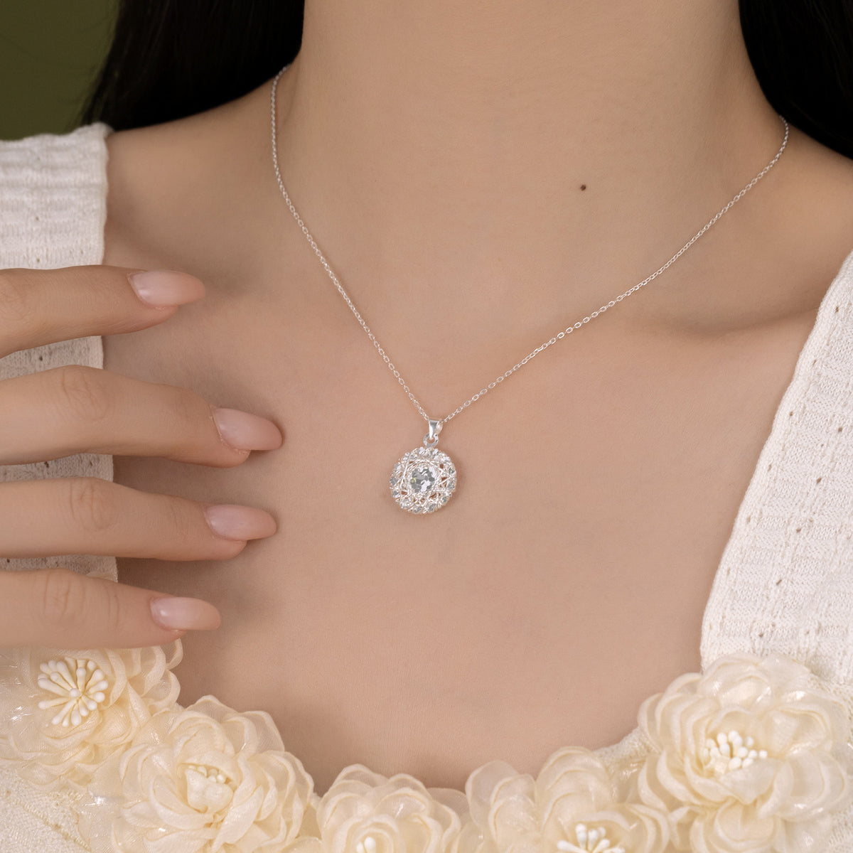 Necklace Belle Époque by Juliette Beaumont