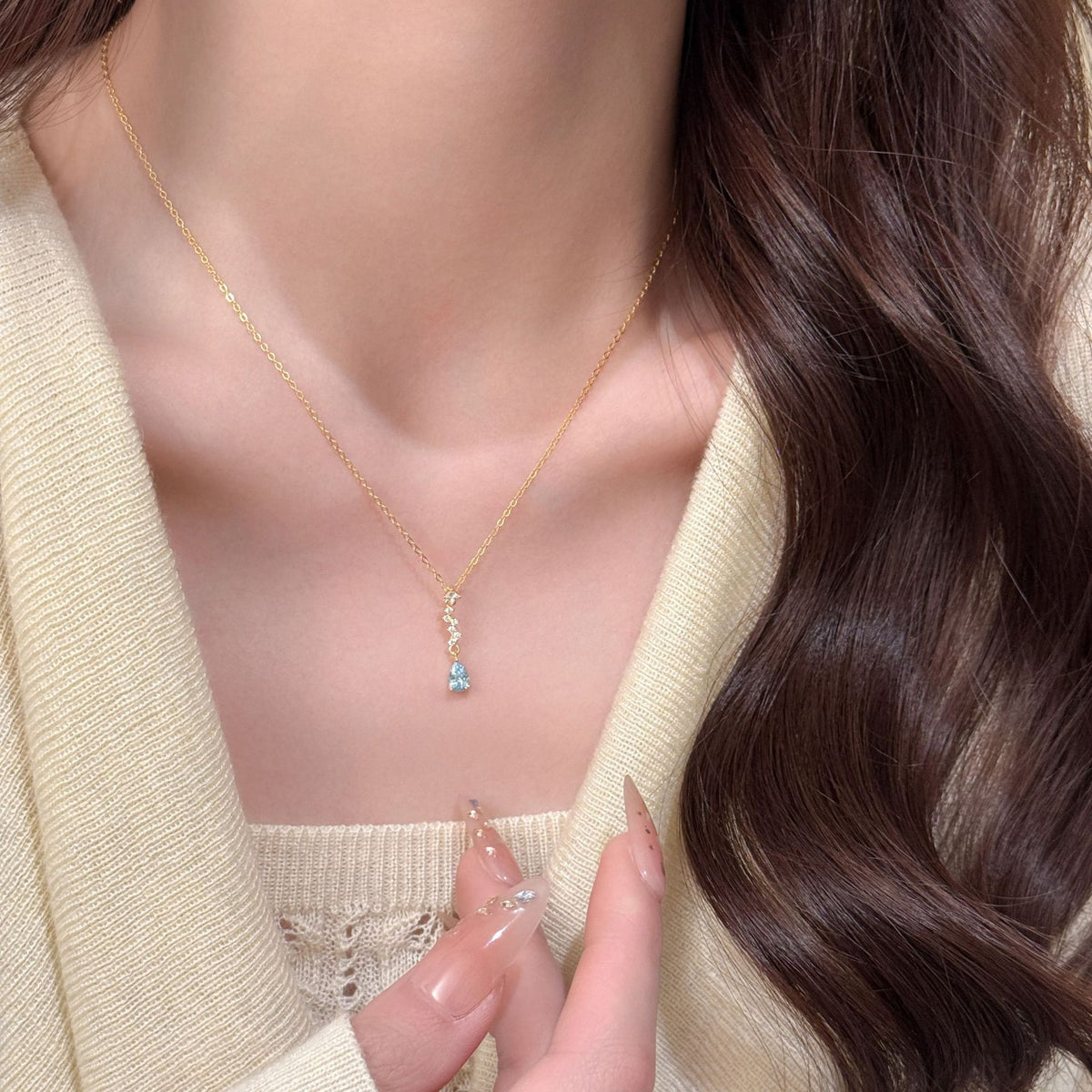 Necklace Adeline by Juliette Beaumont